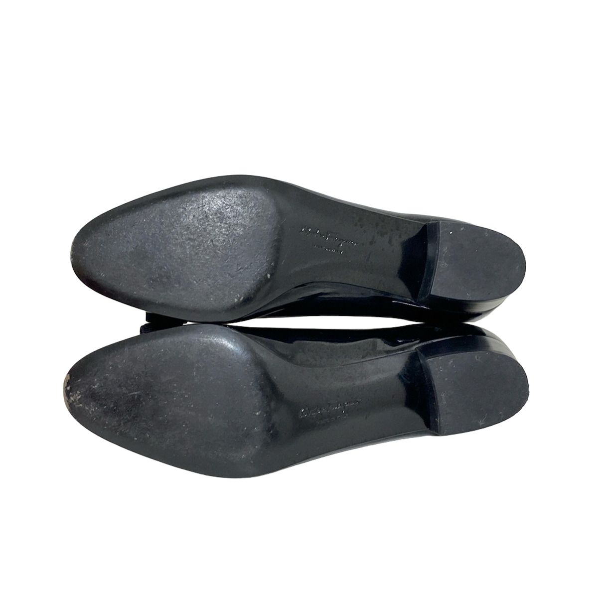 フェラガモ　FERRAGAMO パンプス黒　6 1/2 D FERRAGAMO/SalvatoreFerragamo(サルバトーレフェラガモ) パンプス 6 1