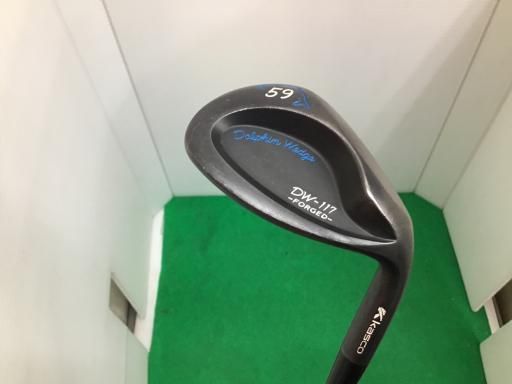 中古】 キャスコ Dolphin wedge DW-117 FORGED 59° ウェッジ WG KBS
