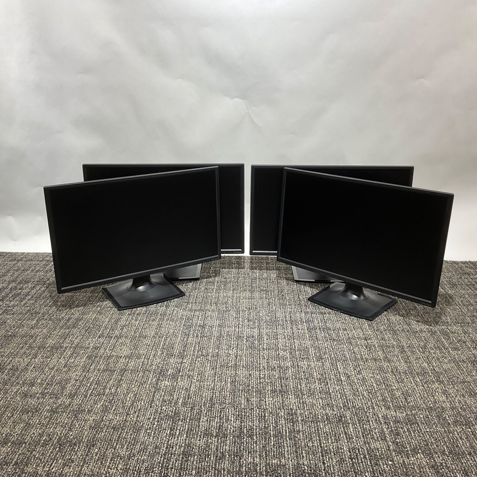 IODATA アイオーデータ オフィス向け23.8インチモニター4個売り!! 全機動作良好!! 清掃済み 電源ケーブル HDMIケーブル付属