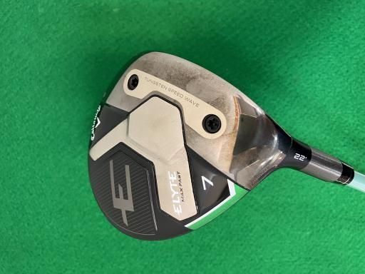 キャロウェイ ELYTE MAX FAST 7W レディース フェアウェイウッド FW LIN-Q GREEN 40 for CW ELYTE FW フレックスL レディース 女性用 右利き 右用 Cランク ゴルフクラブ