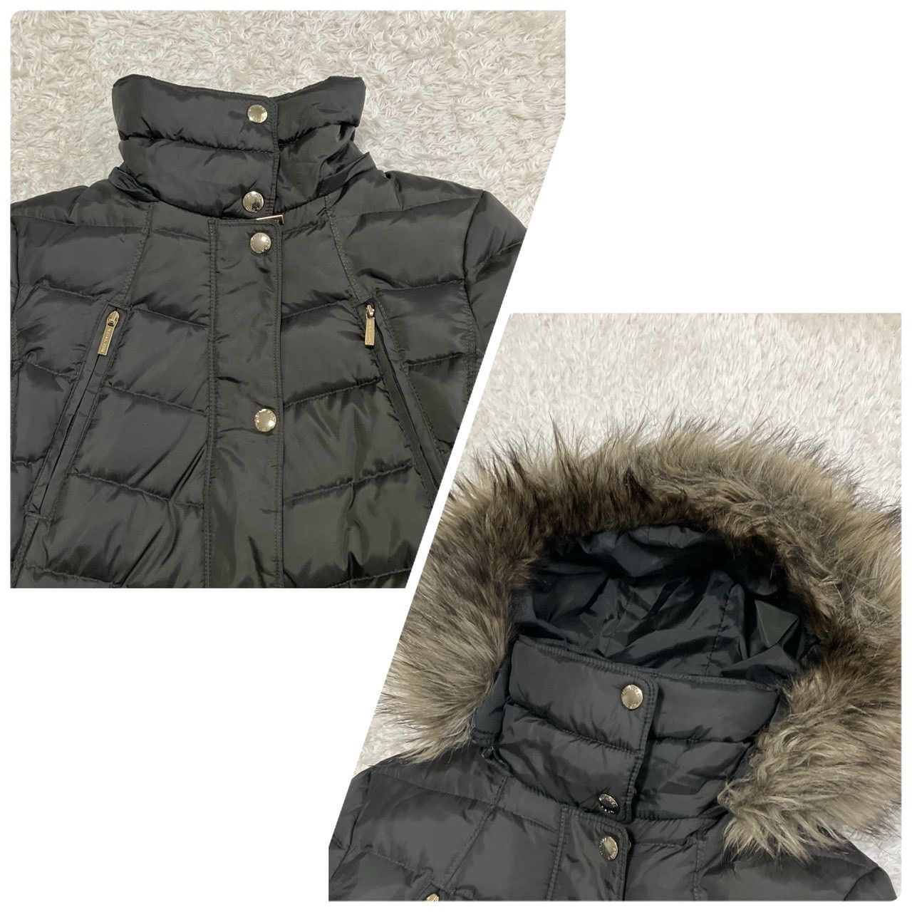 極美品！MICHAEL KORS マイケルコース ダウンコート ファー付き