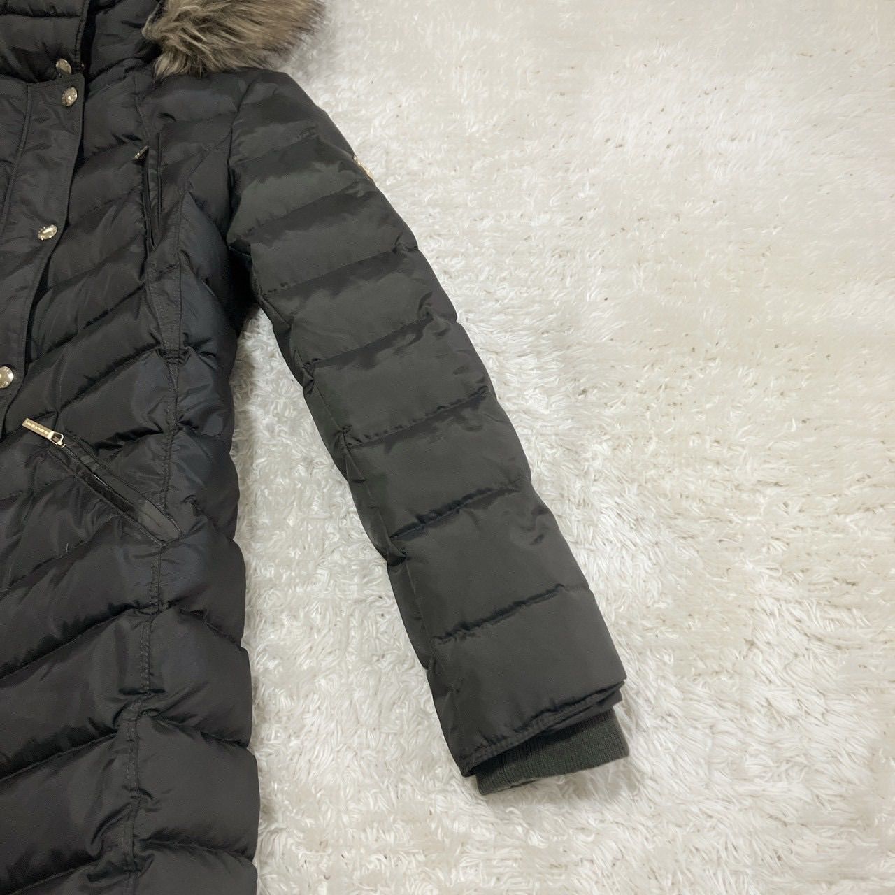 極美品！MICHAEL KORS マイケルコース ダウンコート ファー付き 