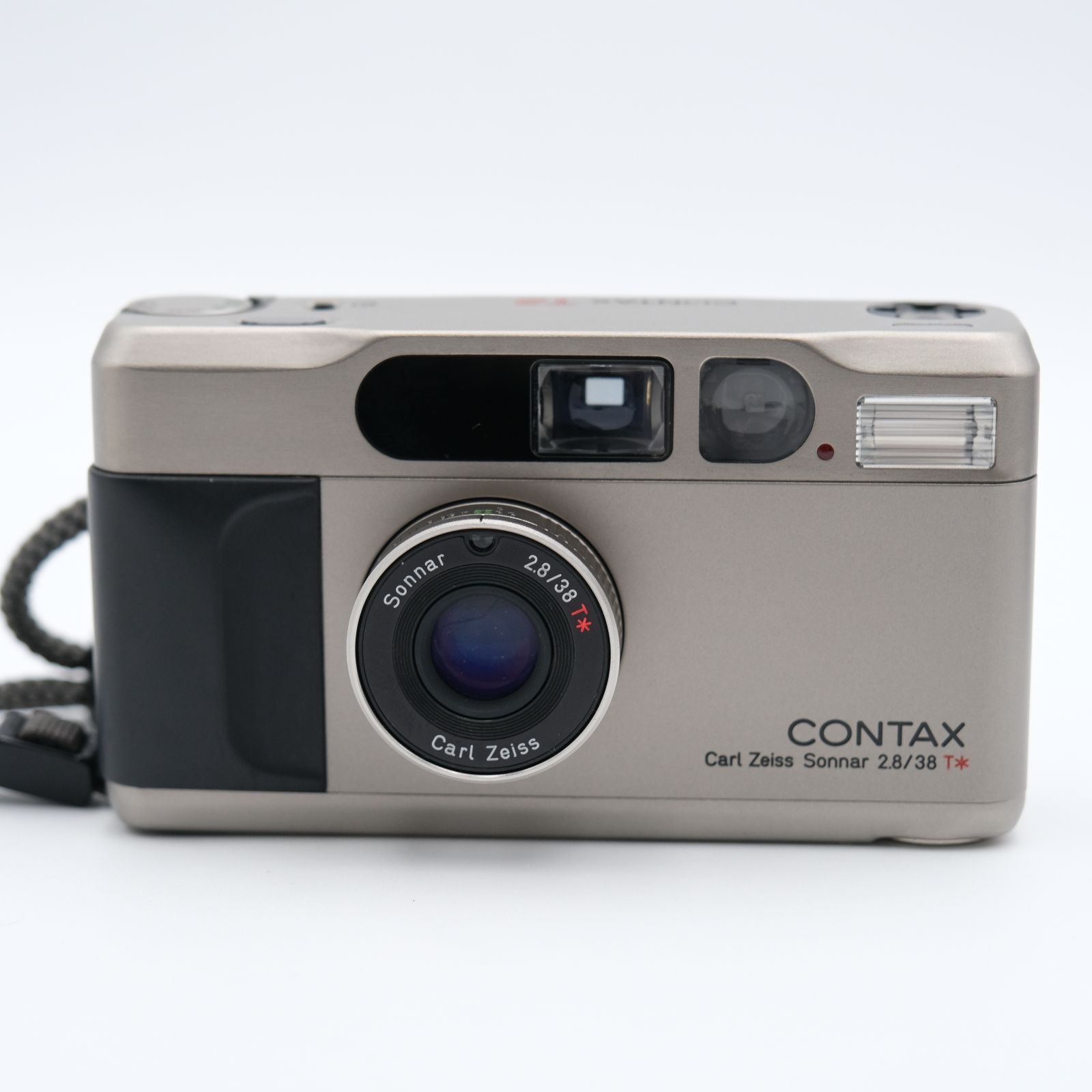 ジャンク品 Contax T2 チタンシルバー
