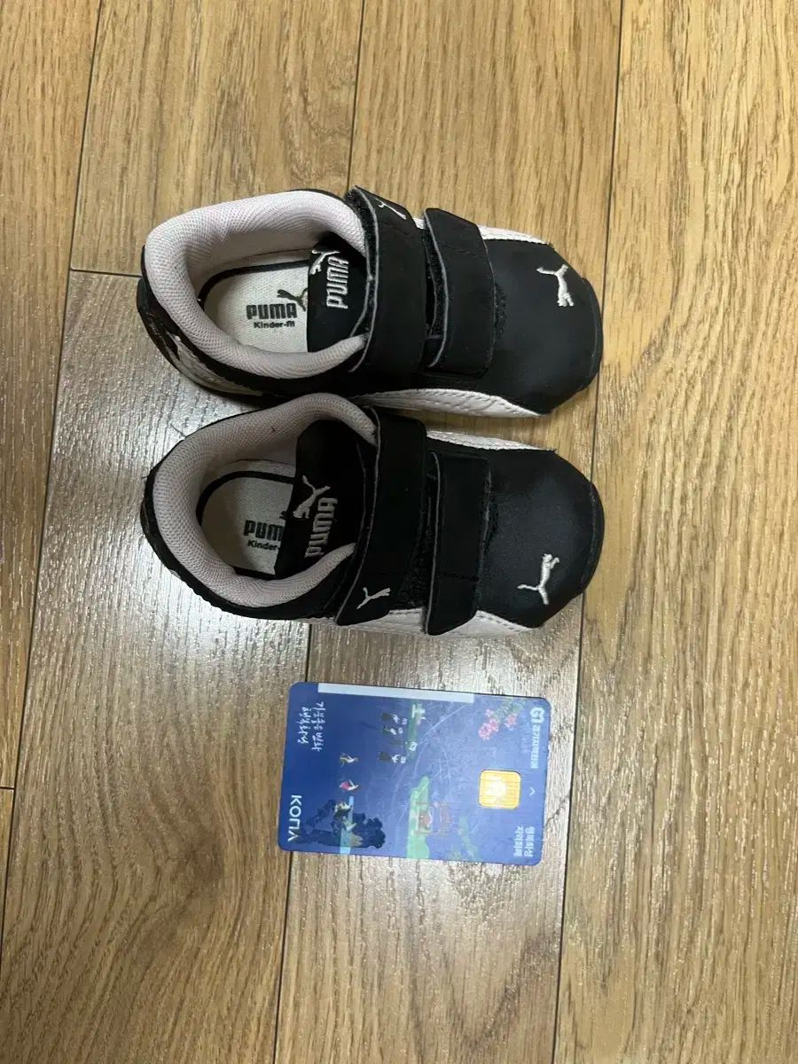 プーマ スピードキャット キッズ 130 mm 黒 Ping マ物