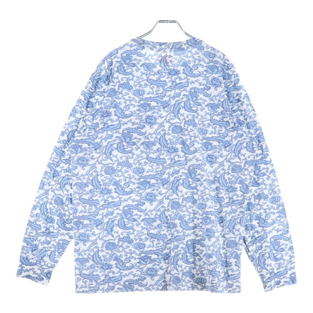 SUPREME (シュプリーム) 19SS Damask L/S Top ダマスク ペイズリー柄