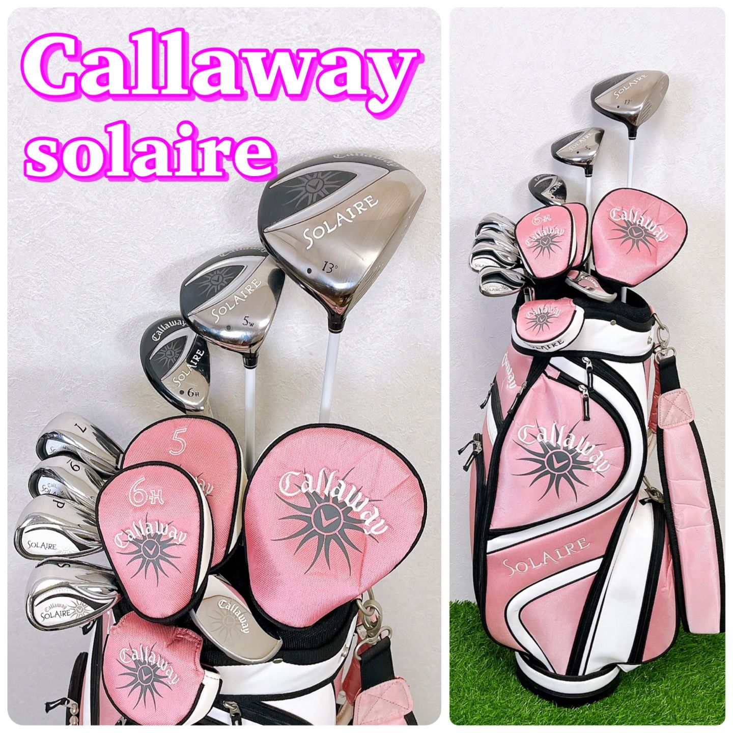 Callaway solaire キャロウェイ ソレイユ ソレイル レディース ゴルフクラブセット 女性 L