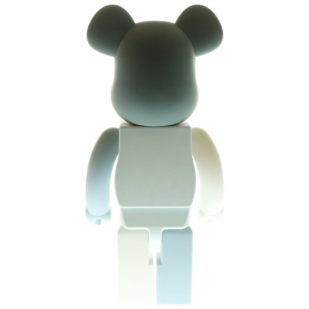 BE RBRICK ベアブリック 23 SS KITH Flock Style 1000 キス フロック スタイル フィギュア 人形 グレー