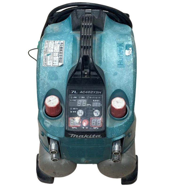 makita マキタ エアコンプレッサ AC462XSH グリーン 動作 済 12511K96