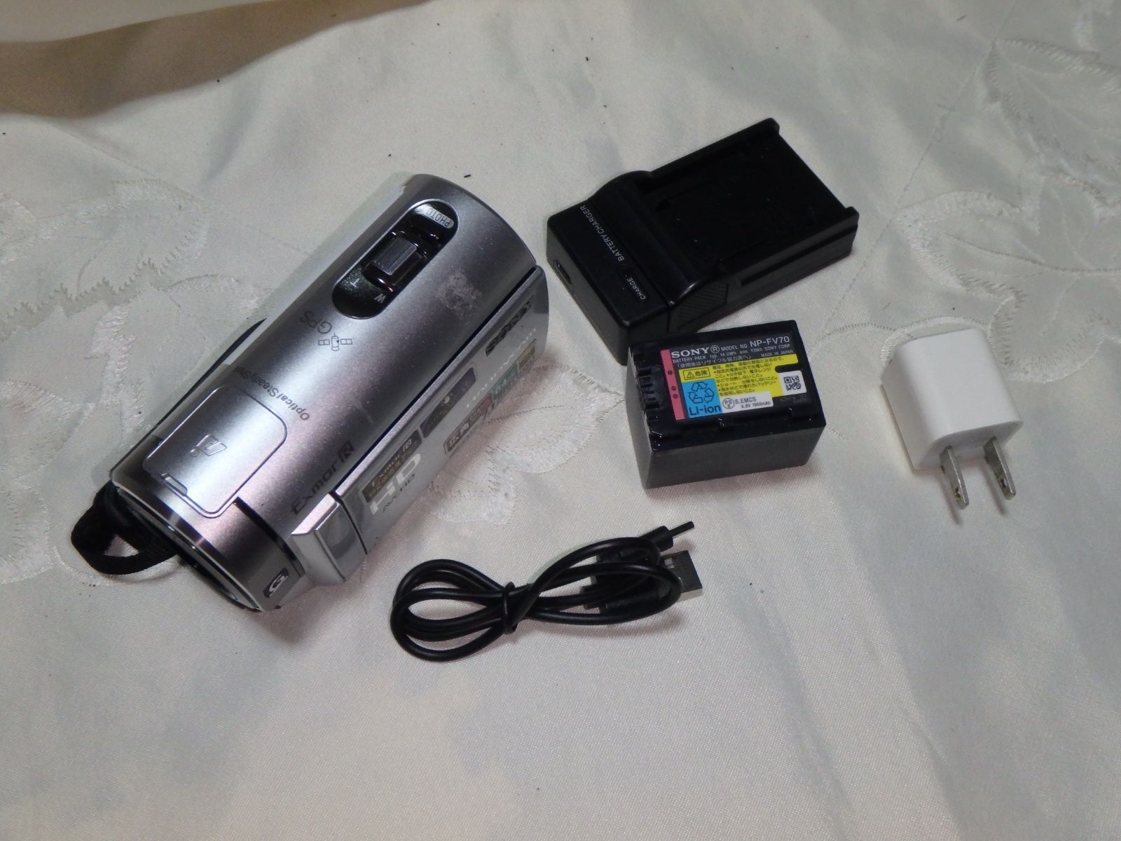 SONY HDR-CX370 ハイビジョン ビデオカメラ - メルカリ