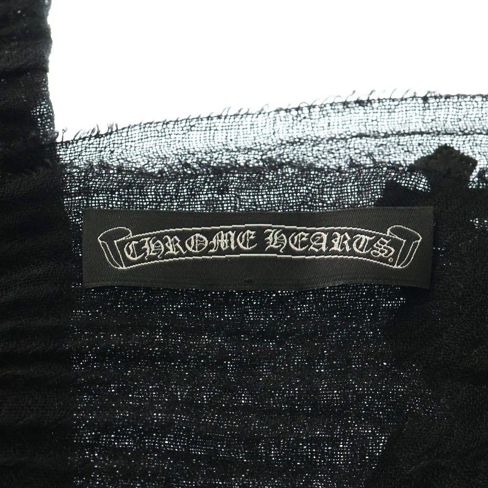 CHROME HEARTS (クロムハーツ) レザークロスパッチ カシミアシルク