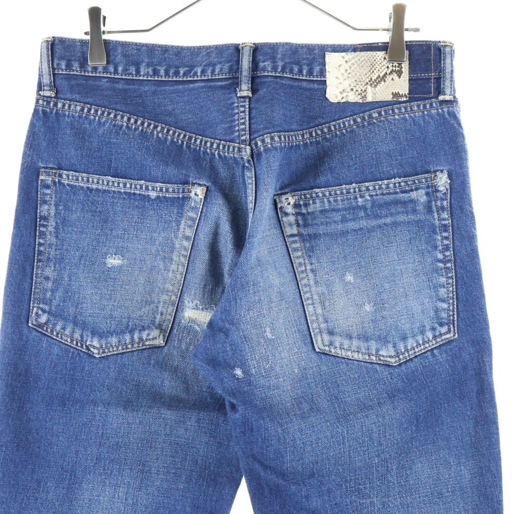 VISVIM (ヴィスヴィム) FLUXUS 03D5 SERGE DE NIMES パイソンパッチ