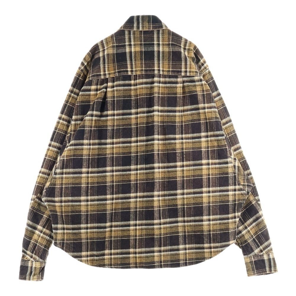 doublet (ダブレット) 25AW FADE CHECK SHIRT フェード チェック 長袖 