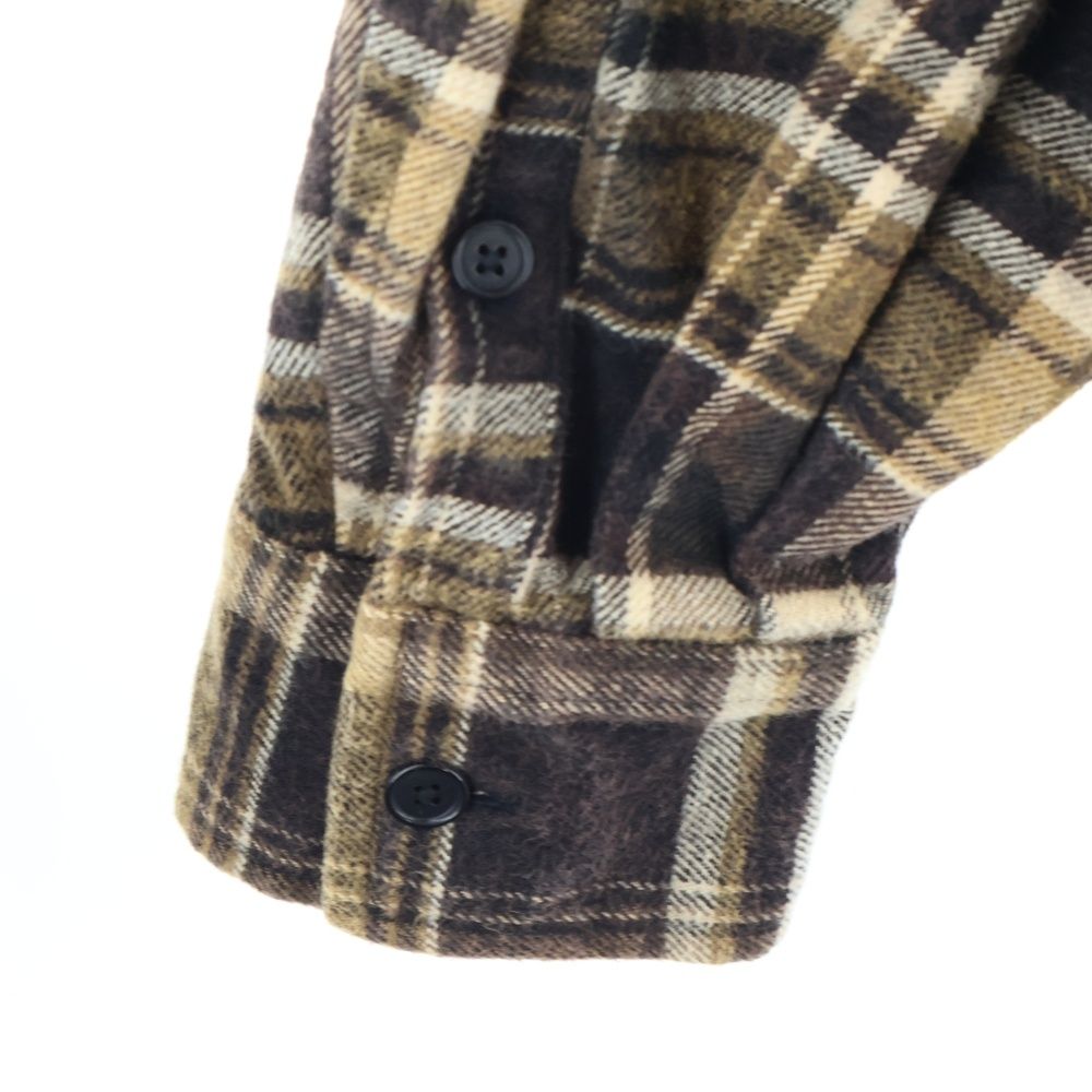 doublet (ダブレット) 25AW FADE CHECK SHIRT フェード チェック 長袖 