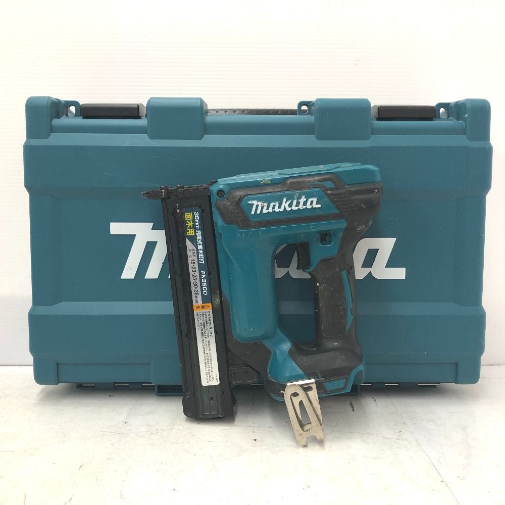 makita マキタ 18V対応 35mm 充電式面木釘打 フィニッシュネイラ ケース 本体のみセット FN350DZK