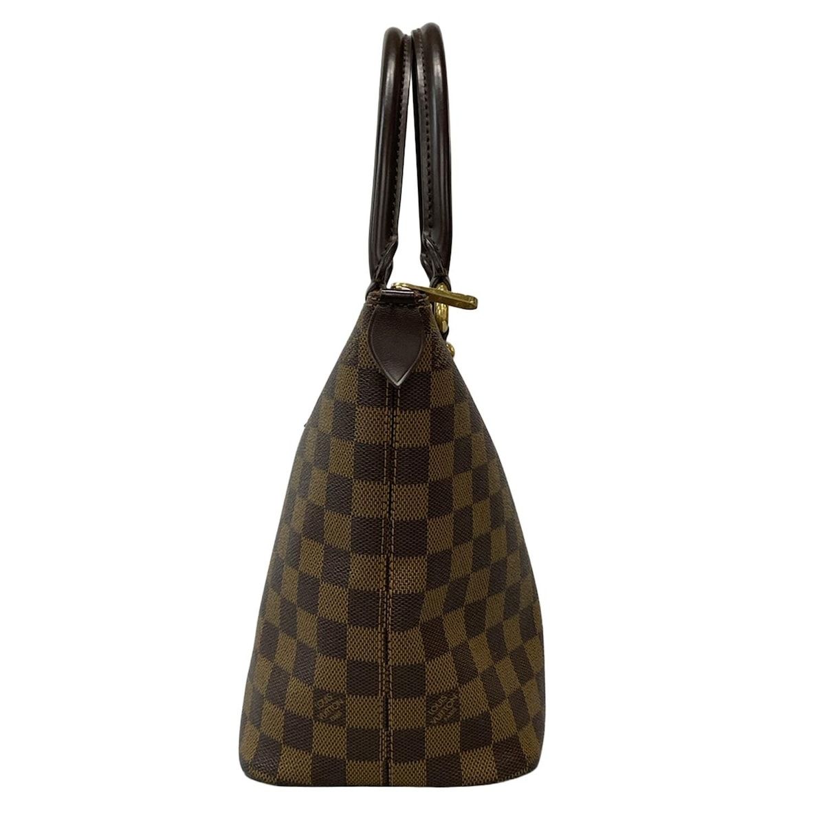 美品●ルイヴィトン　ダミエ　サレヤPM　N51183　ハンドバッグ　レザー　茶色 LOUIS VUITTON(ルイヴィトン) ハンドバッグ ダミエ サレヤPM N51183