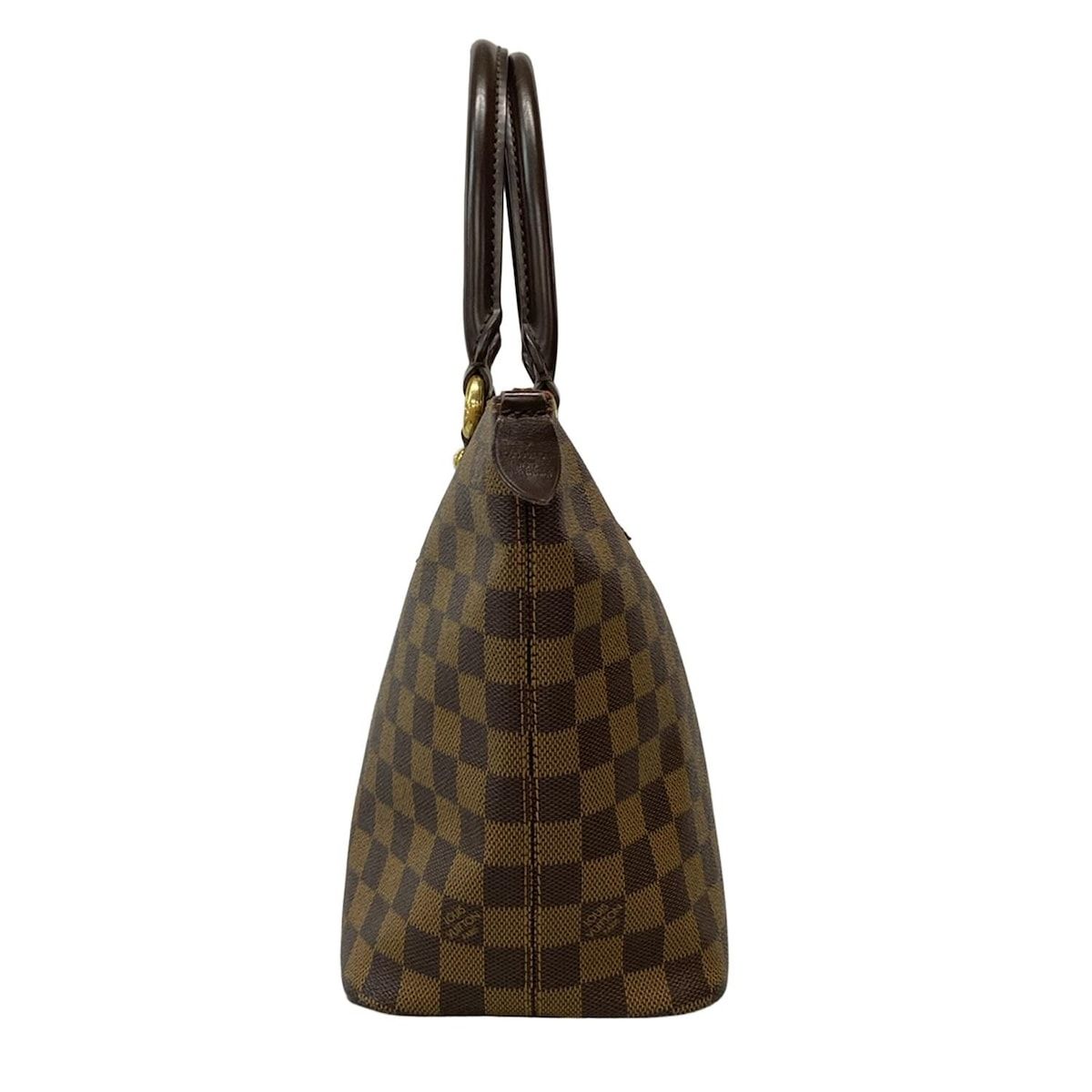 美品●ルイヴィトン　ダミエ　サレヤPM　N51183　ハンドバッグ　レザー　茶色 LOUIS VUITTON(ルイヴィトン) ハンドバッグ ダミエ サレヤPM N51183
