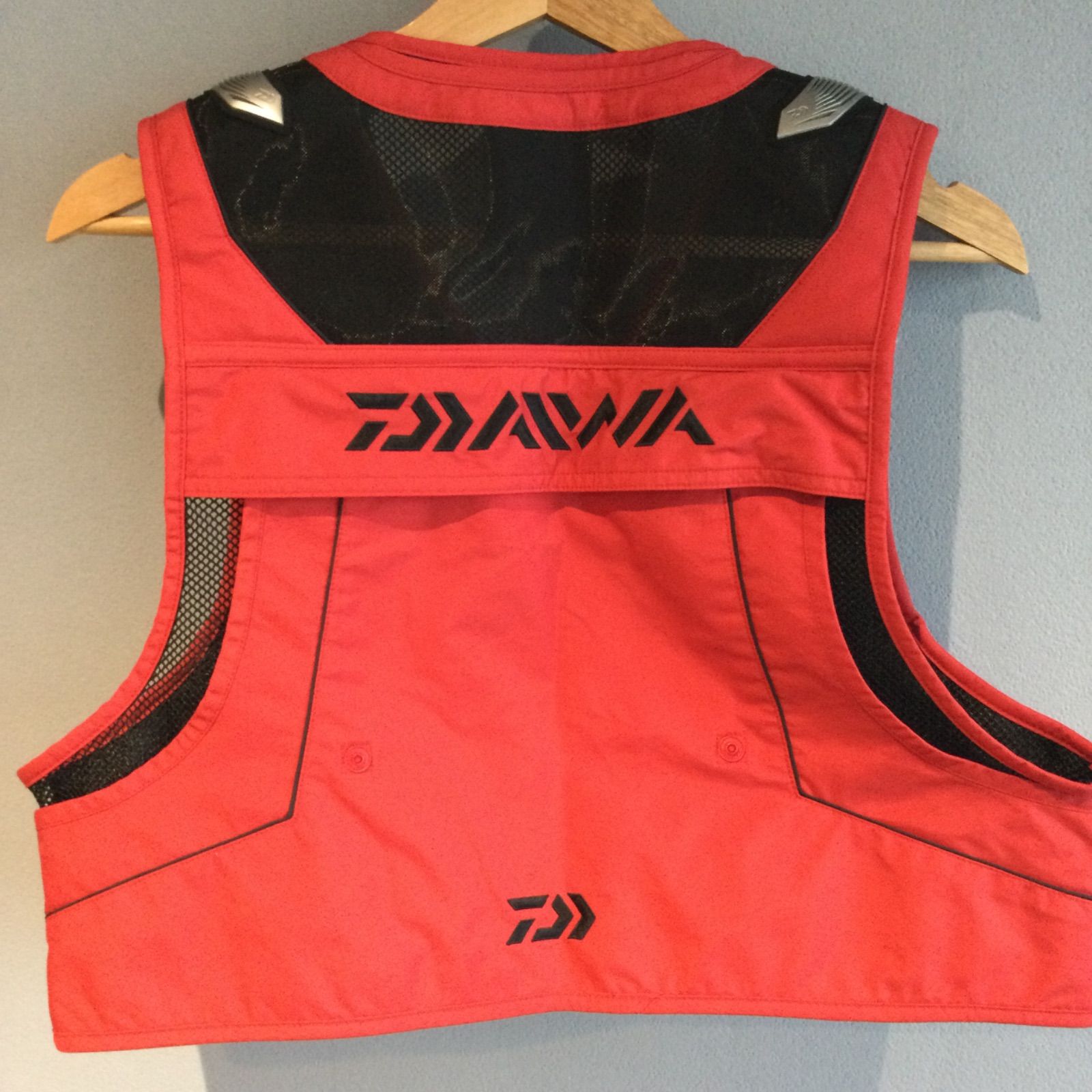 DAIWA ダイワ DV-3021 バリア テック サイバー フロート フィッシュ ベスト サイズ L レッド