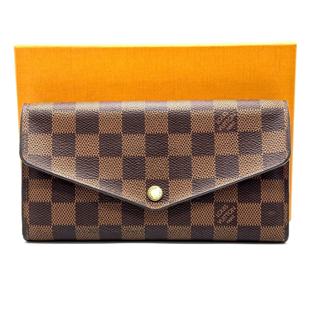 上品さと可憐さを両立】 LOUIS VUITTON ルイヴィトン 長財布 ダミエ