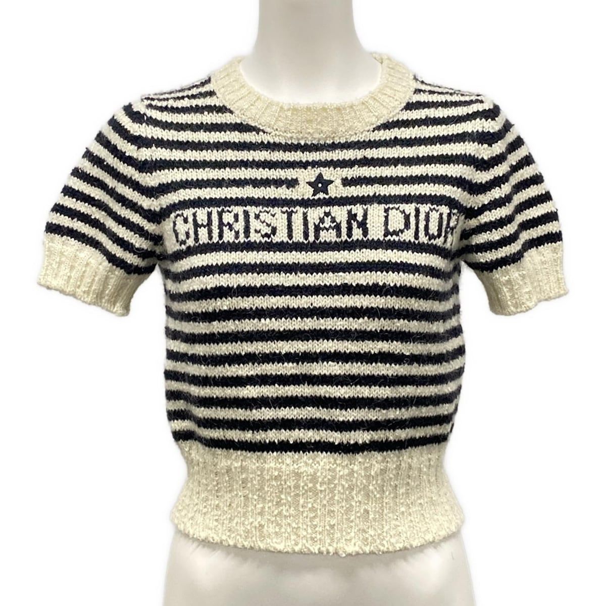 ディオール/クリスチャンディオール 半袖セーター サイズI38