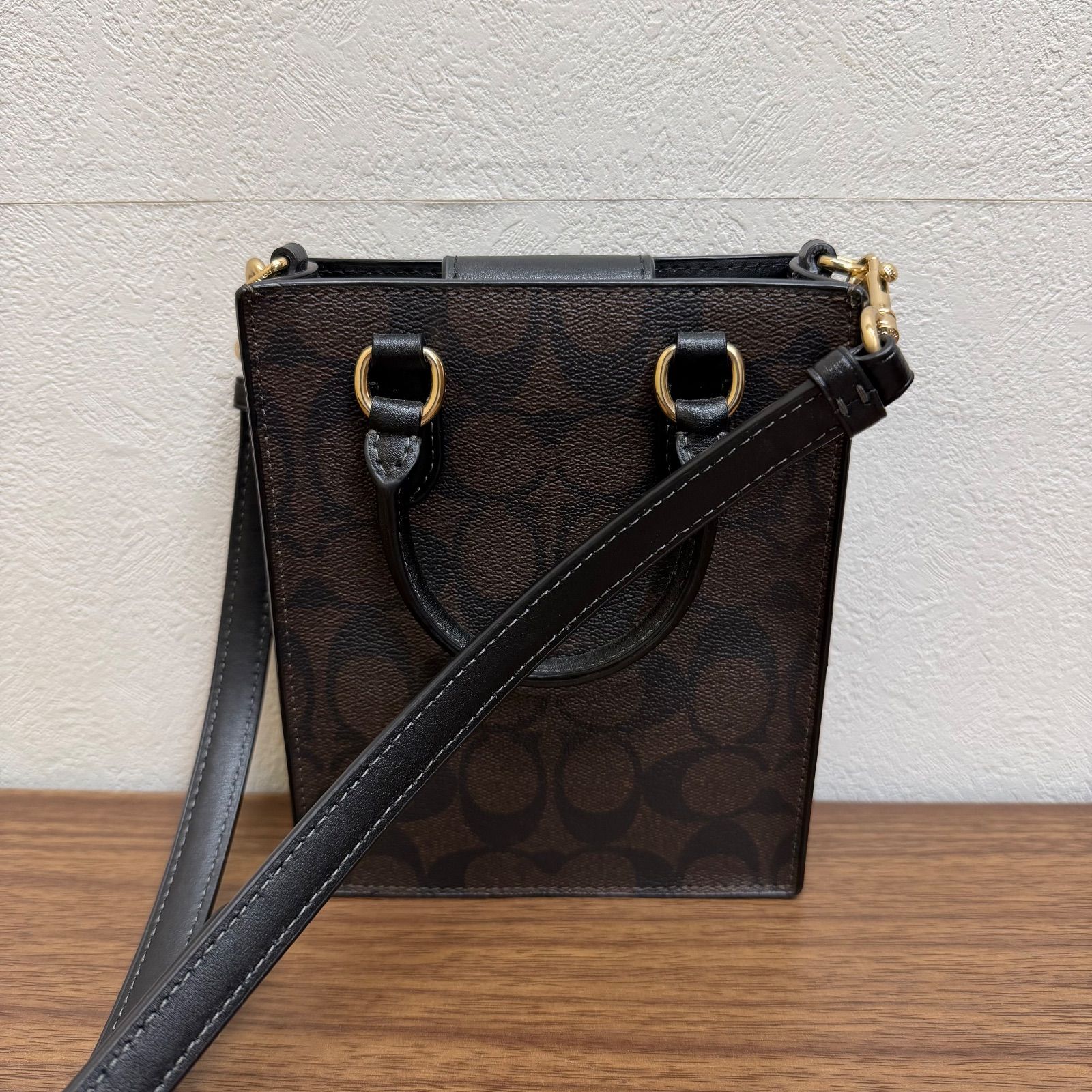 ◎【保管品】COACH コーチ ハンドバッグ 2wayショルダーバッグ ノース 