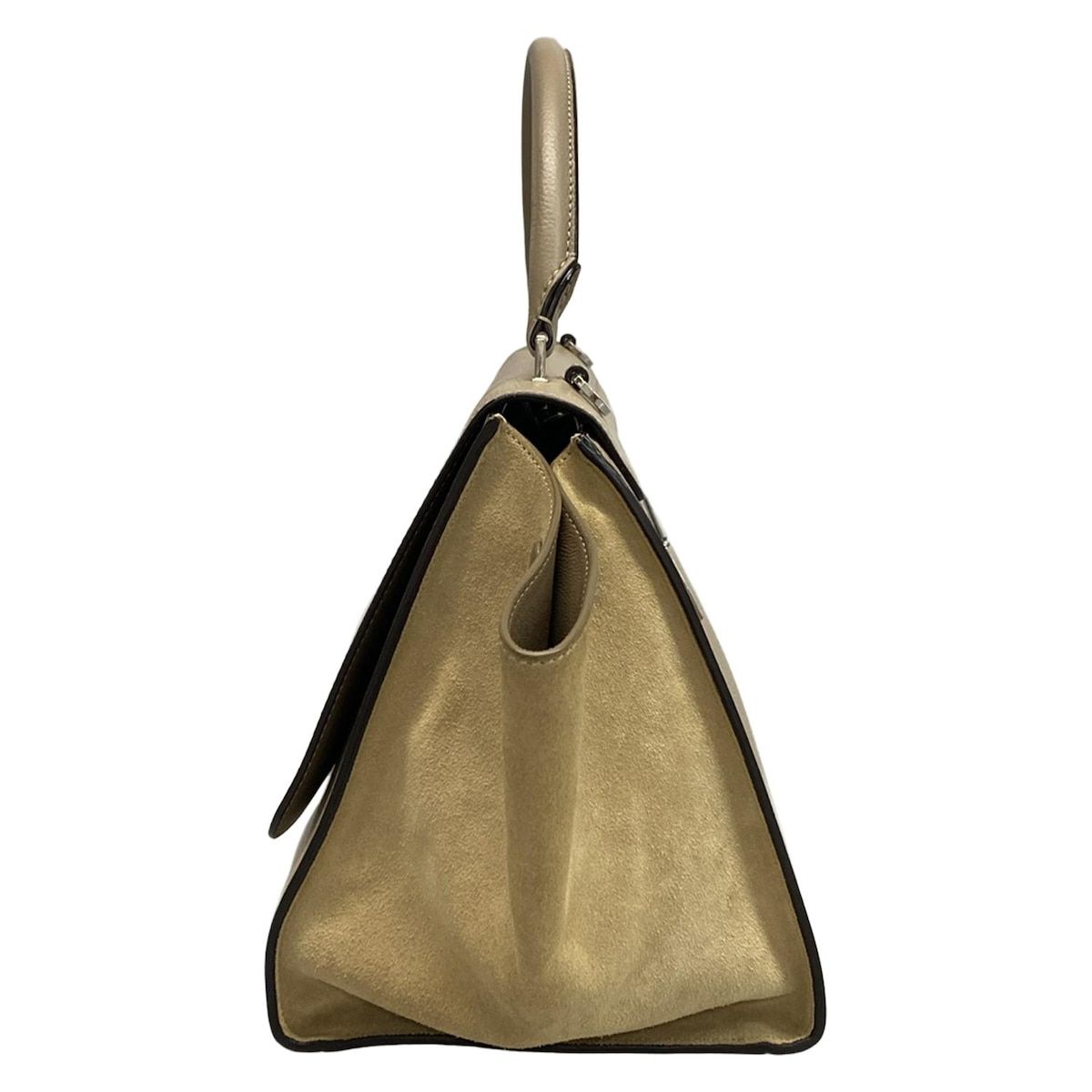 CELINE(セリーヌ) ハンドバッグ美品 トラペーズミディアム ベージュ