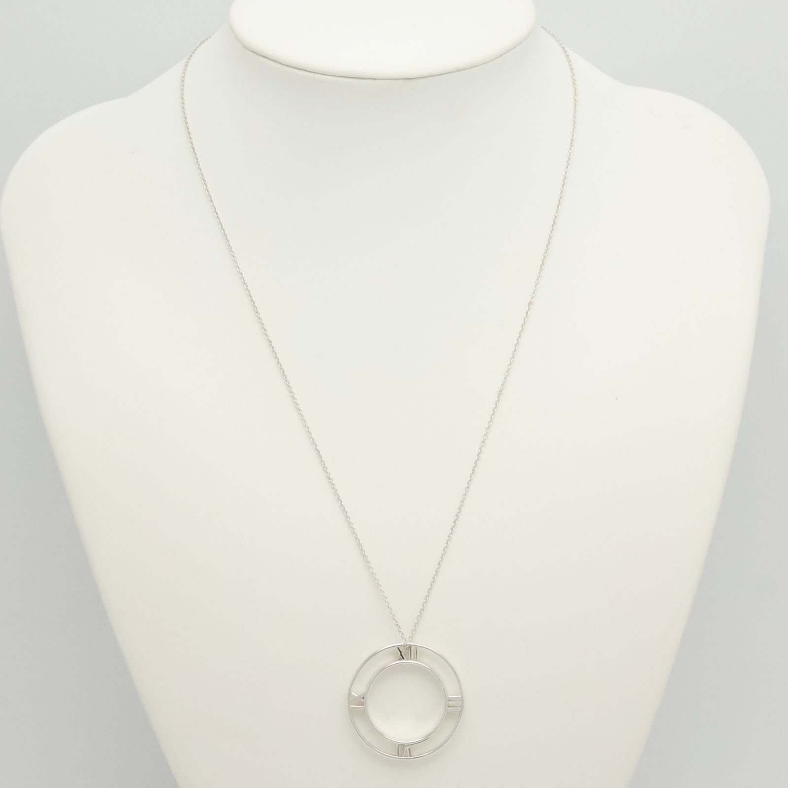 美品】ティファニー TIFFANY&Co. オープン アトラス メダリオン 