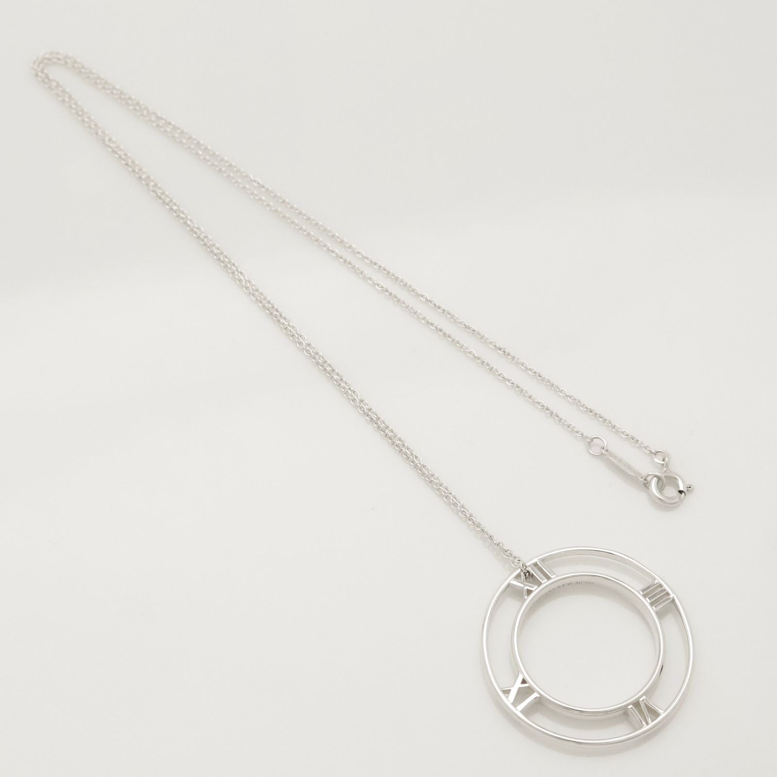 美品】ティファニー TIFFANY&Co. オープン アトラス メダリオン