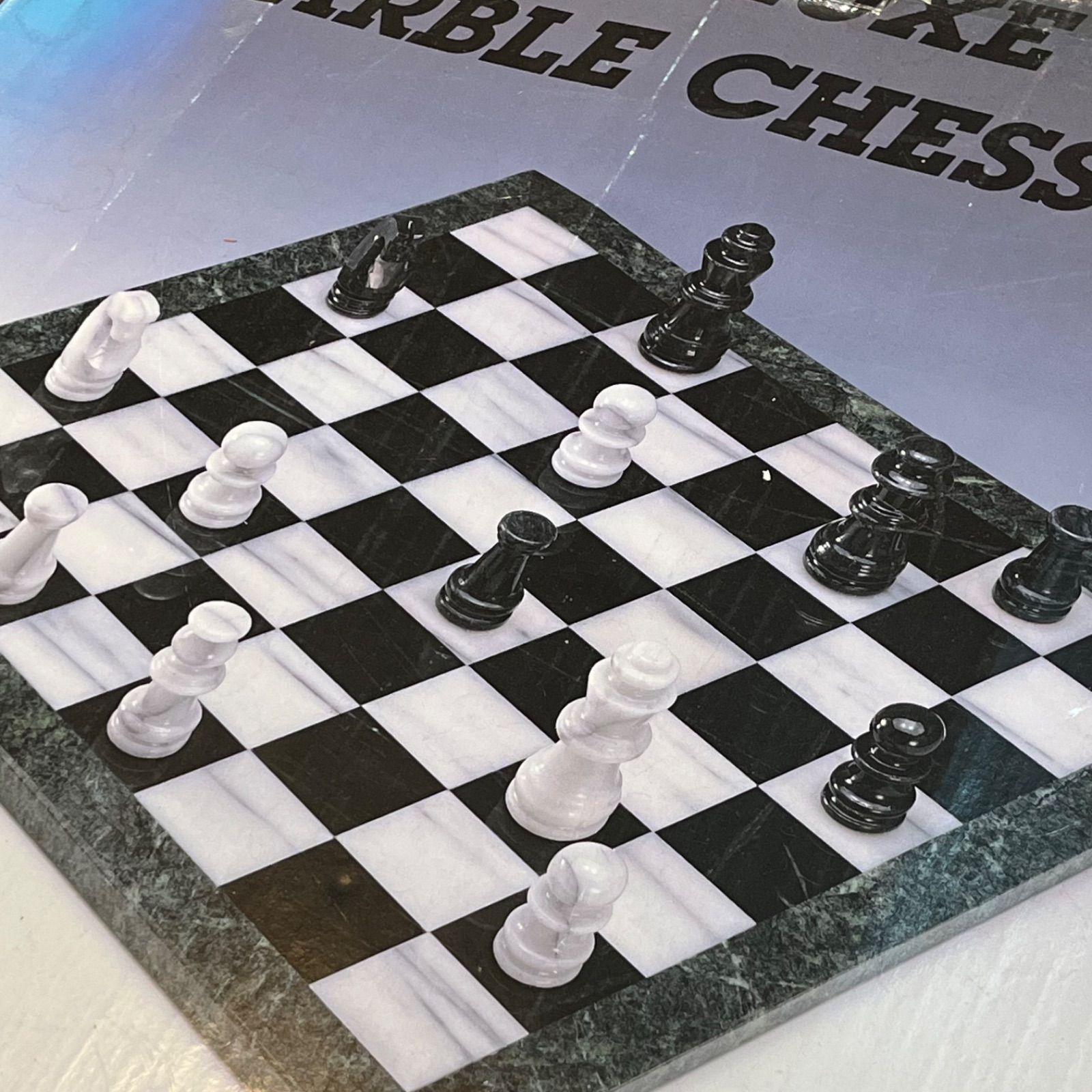 天然大理石 マーブルチェスセット