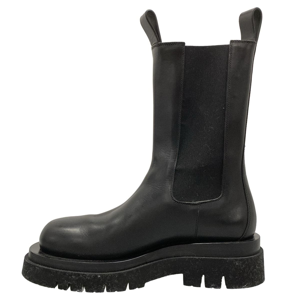 美品 ボッテガヴェネタ ラグ チェルシーブーツ 41 黒 re-bot-bs-w-00019.jpg