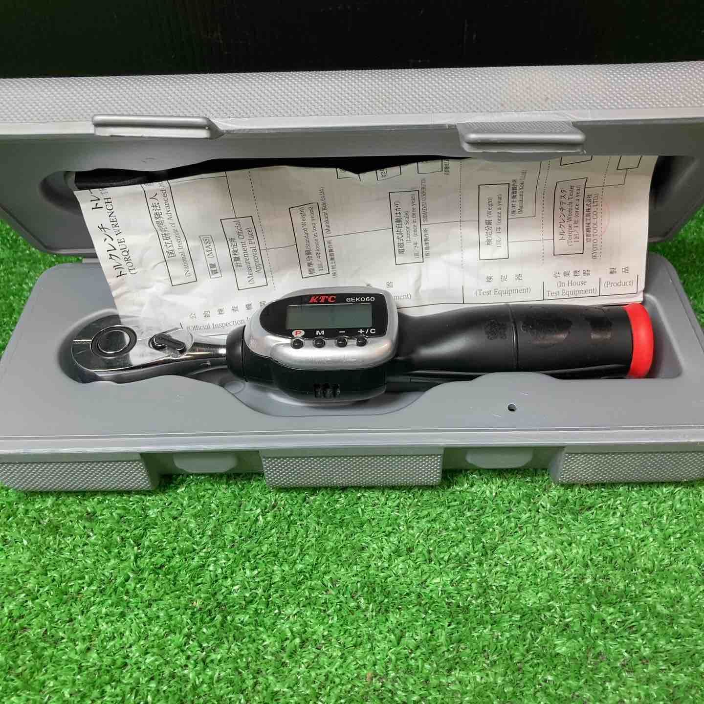 KTC ケーテーシー デジタルトルクレンチ デジラチェ GEK060-R3 9.5sq 岩槻店