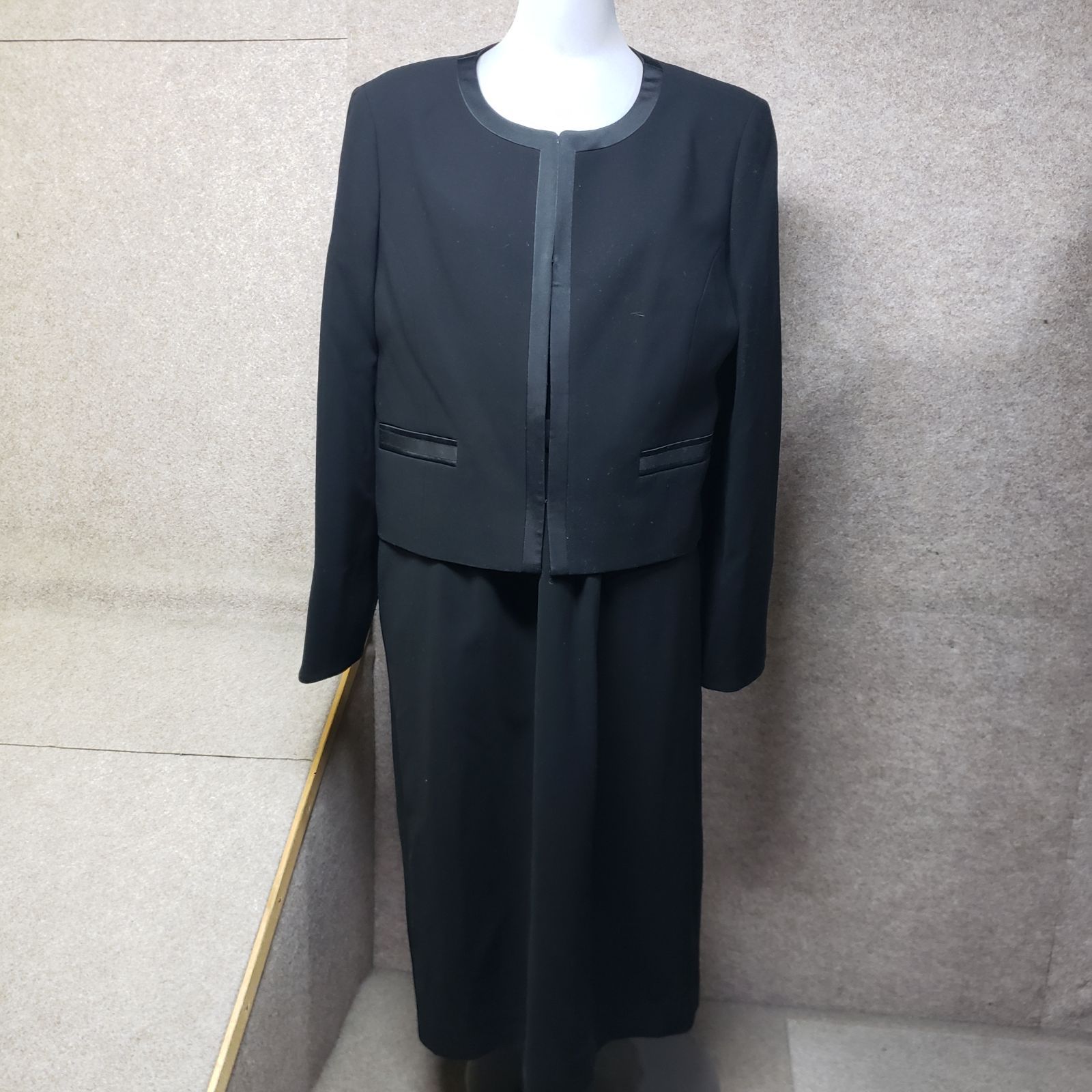 Brilliantstage ブリリアントステージ ブラックフォーマルスーツセット ジャケット ワンピース ブラック系 13 u7018i