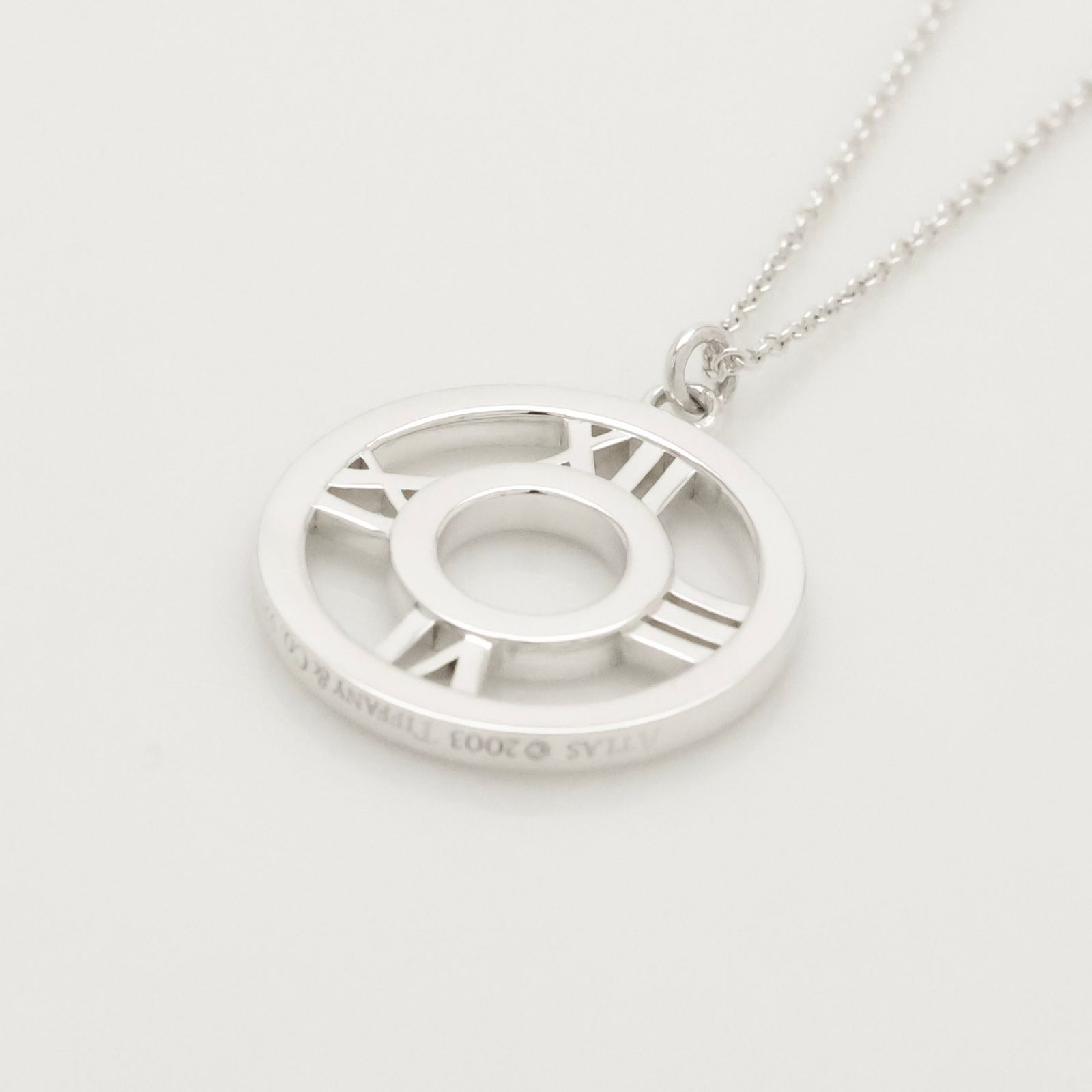 美品】ティファニー TIFFANY&Co. オープン アトラス サークル