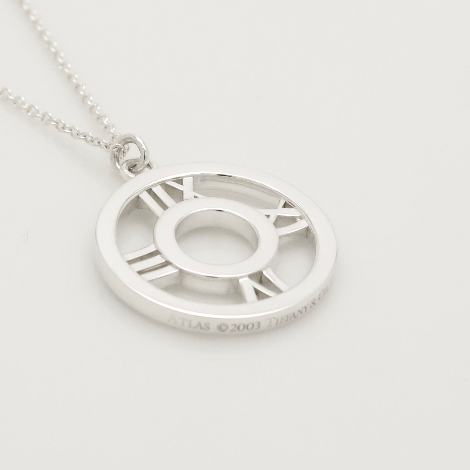 美品】ティファニー TIFFANY&Co. オープン アトラス サークル