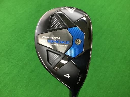 キャロウェイ PARADYM Ai SMOKE MAX FAST U4 レディース ユーティリティ UT ELDIO 40 for CW Ai SMOKE UT フレックスL レディース 女性用 右利き 右用 Bランク ゴルフクラブ