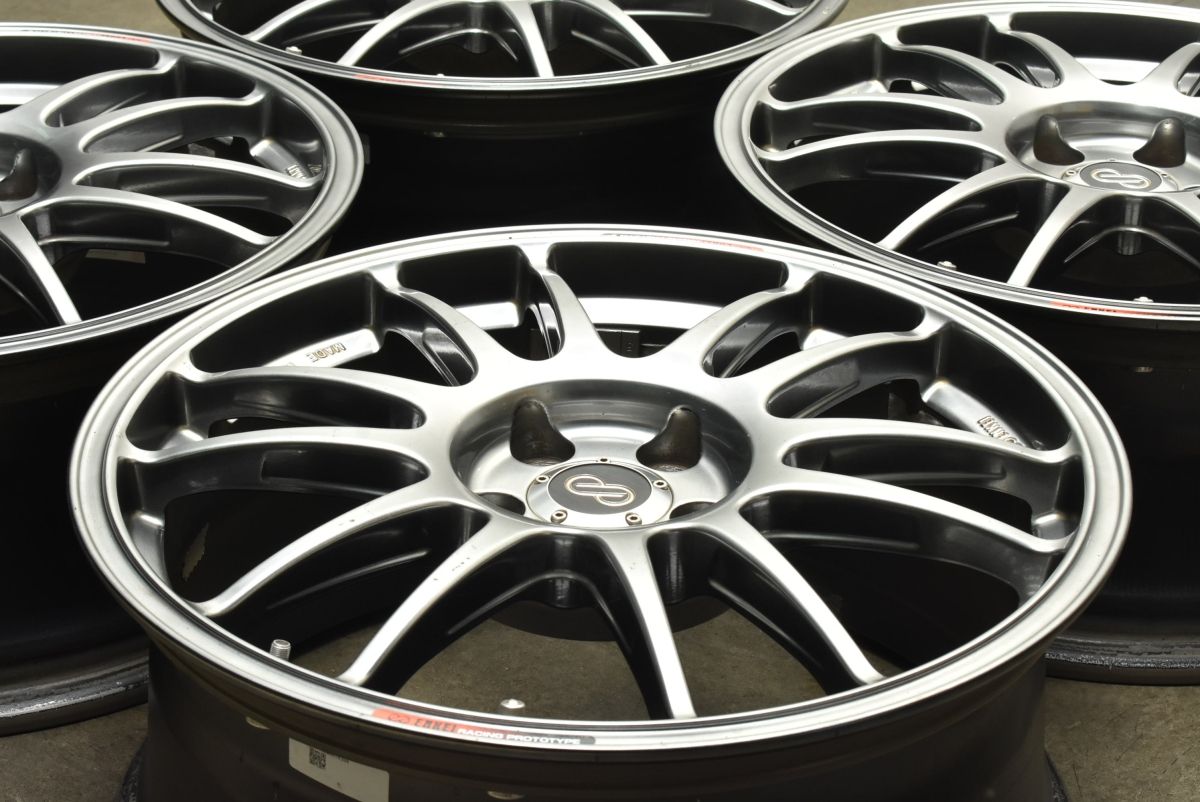 カスタム用に エンケイ GTC 01 17 in 7 5 J 48 PCD 100 4本セット CT 200 h プリウス カローラ ツーリング 86 インプレッサ レガシィ 可