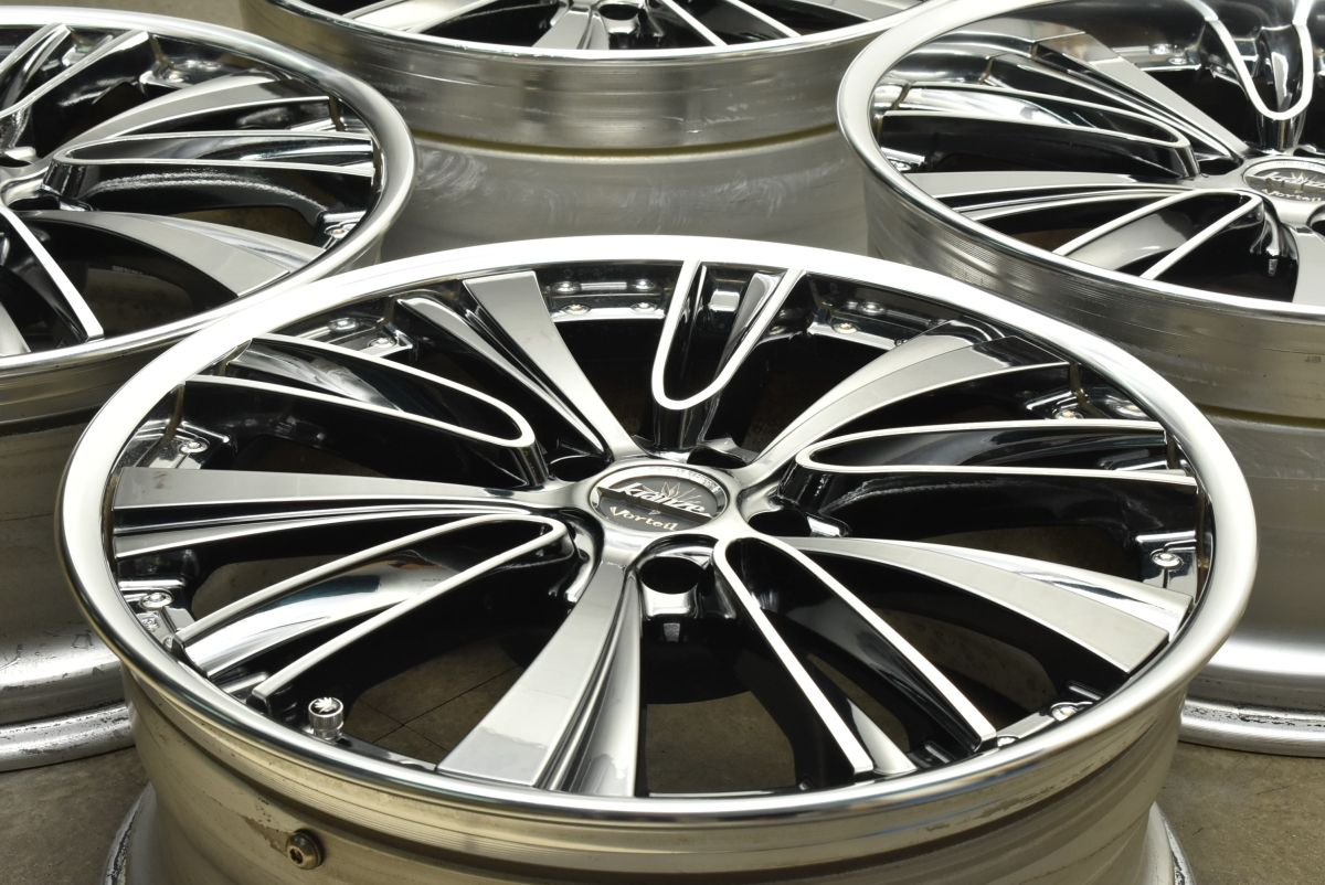 カスタム用に クレンツェ ヴォルテイル 20 in 8 5 J 41 9 49 PCD 114 3 4本セット アルファード スカイライン フーガ シーマ