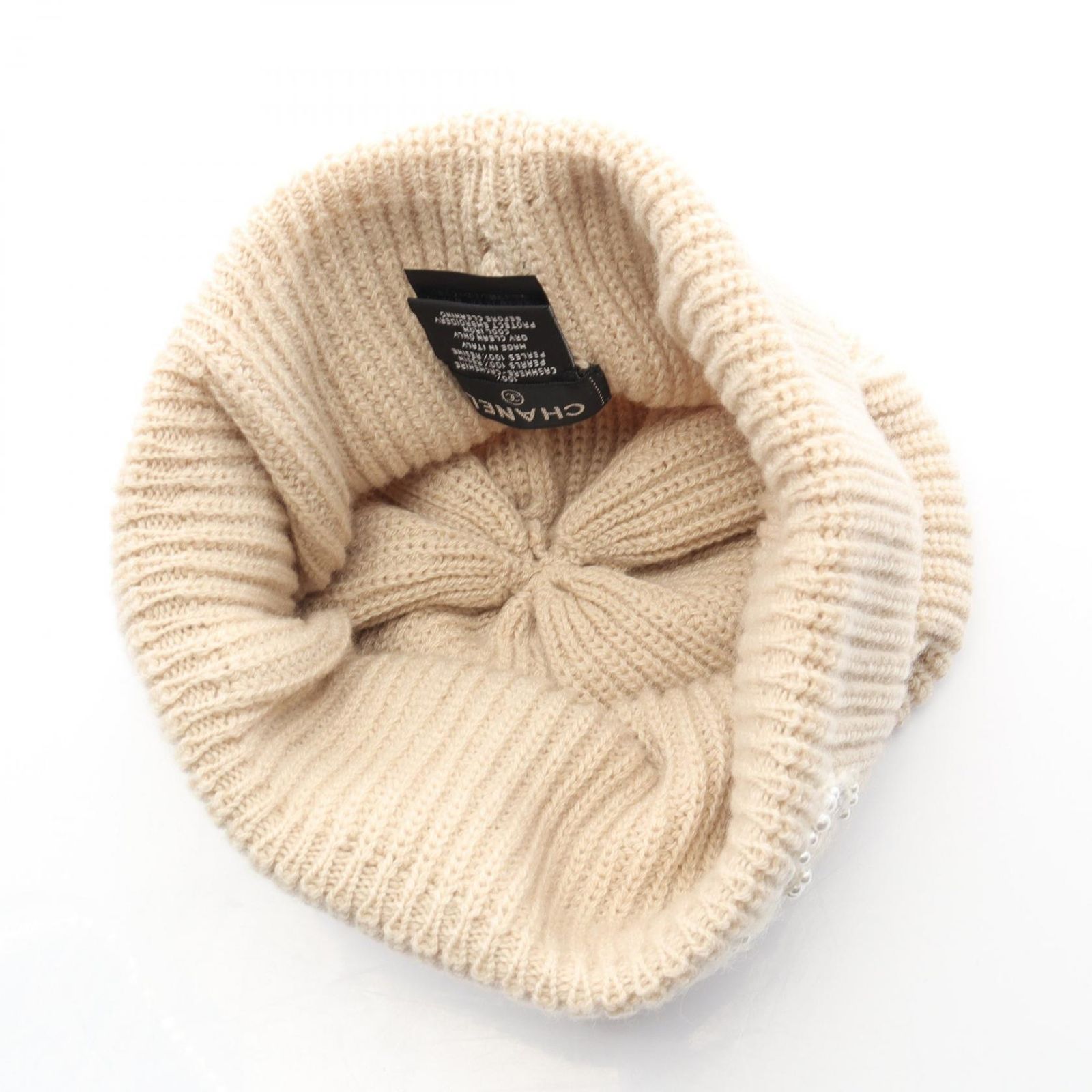 シャネル ニットキャップ