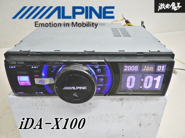 ALPINE アルパイン iDA-X100 オーディオ デッキ ヘッドユニット 1DIN