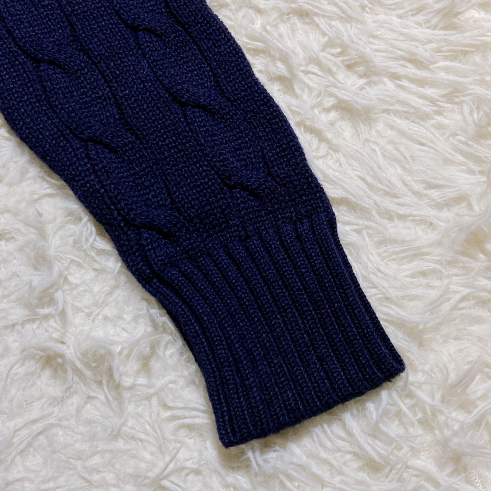 極美品☆ POLO RALPH LAUREN ポロラルフローレン ドライバーズニット