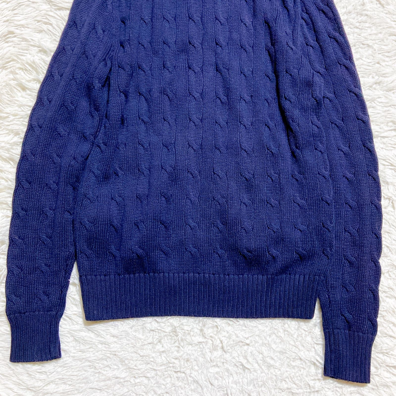 極美品☆ POLO RALPH LAUREN ポロラルフローレン ドライバーズニット