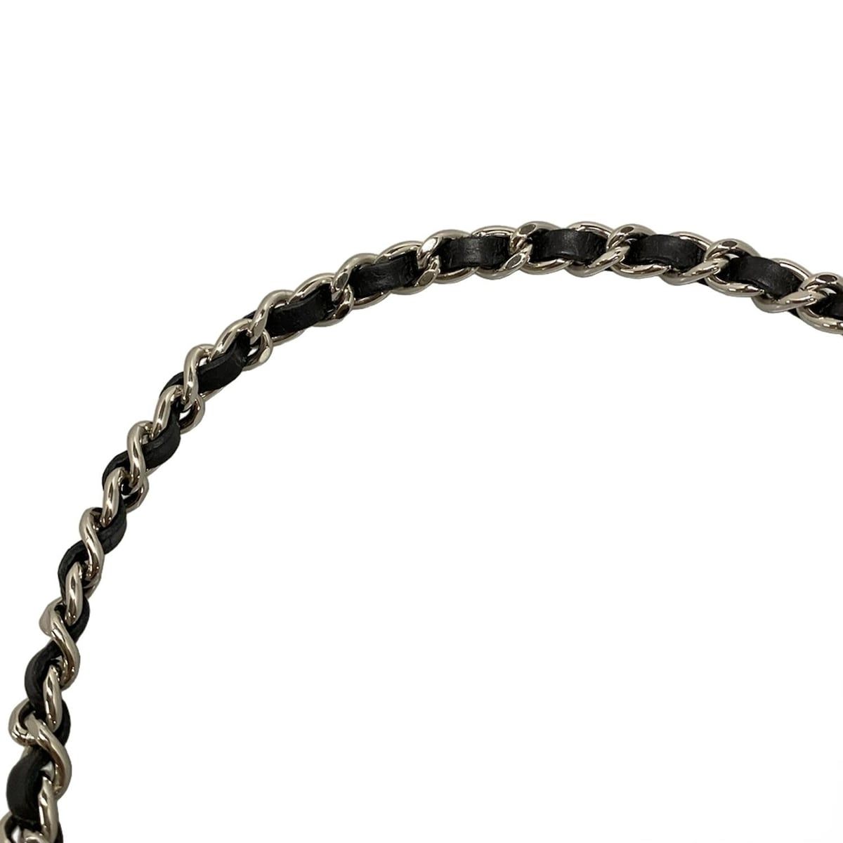 グレー×ライトグレー チェーンウォレット