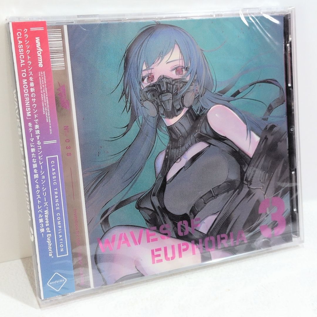 WAVES OF EUPHORIA 3 wavforme BEC8723 Shouya Namai Hedonist Radianth Hiroyuki ODA 同人 音楽 CD