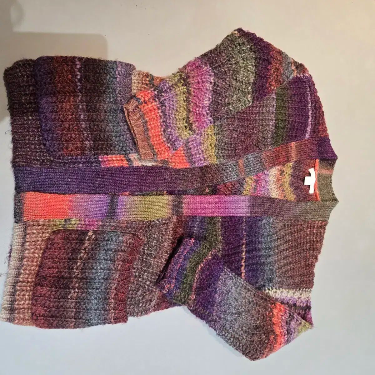 バーバリー チルドレン グラデーション ニット カーディガン 8 y 135 cm