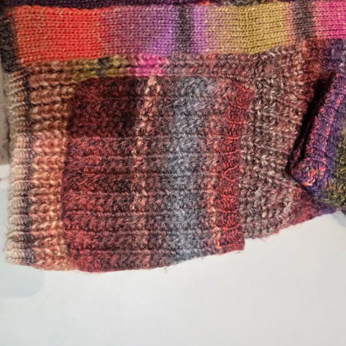 バーバリー チルドレン グラデーション ニット カーディガン 8 y 135 cm