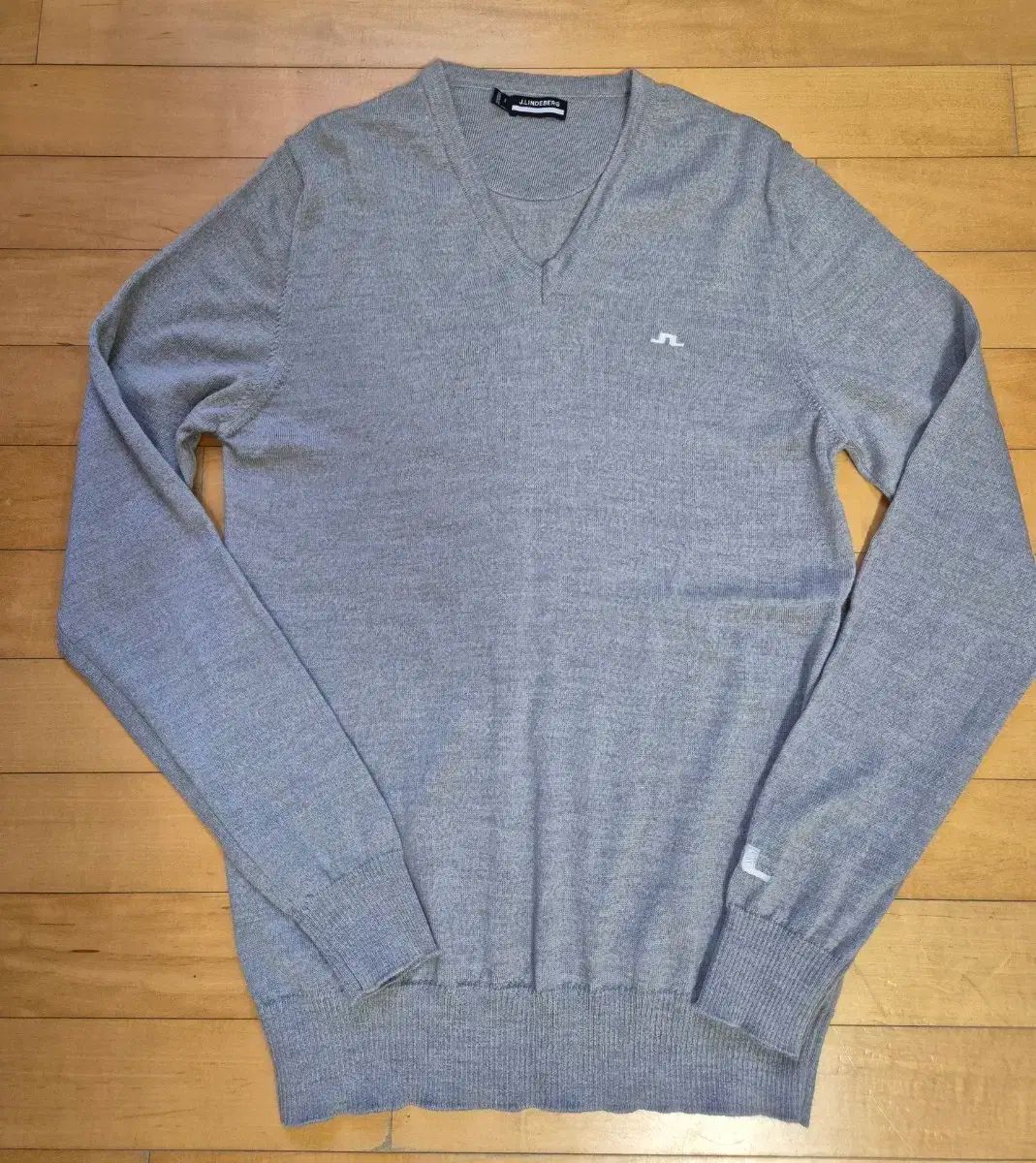 ゴルフウェア J.LINDEBERG J.リンドバーグ メンズ Vネック ウール ニット m