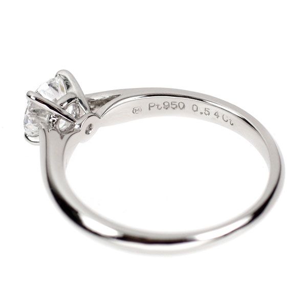 ミキモト Pt950 ダイヤモンド リング 0.54ct - メルカリ