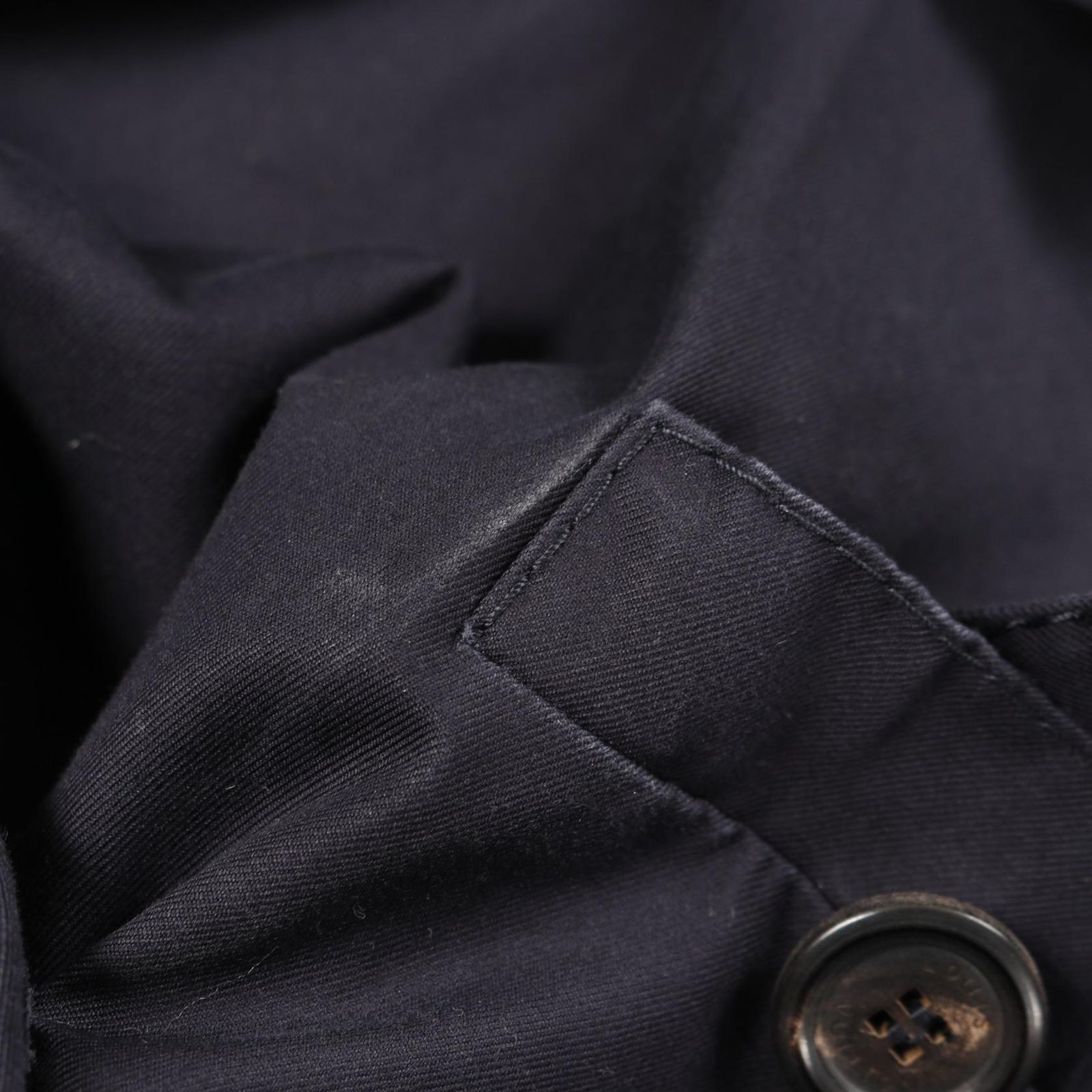 ルイ・ヴィトン LOUIS VUITTON トレンチコート ネイビー その他