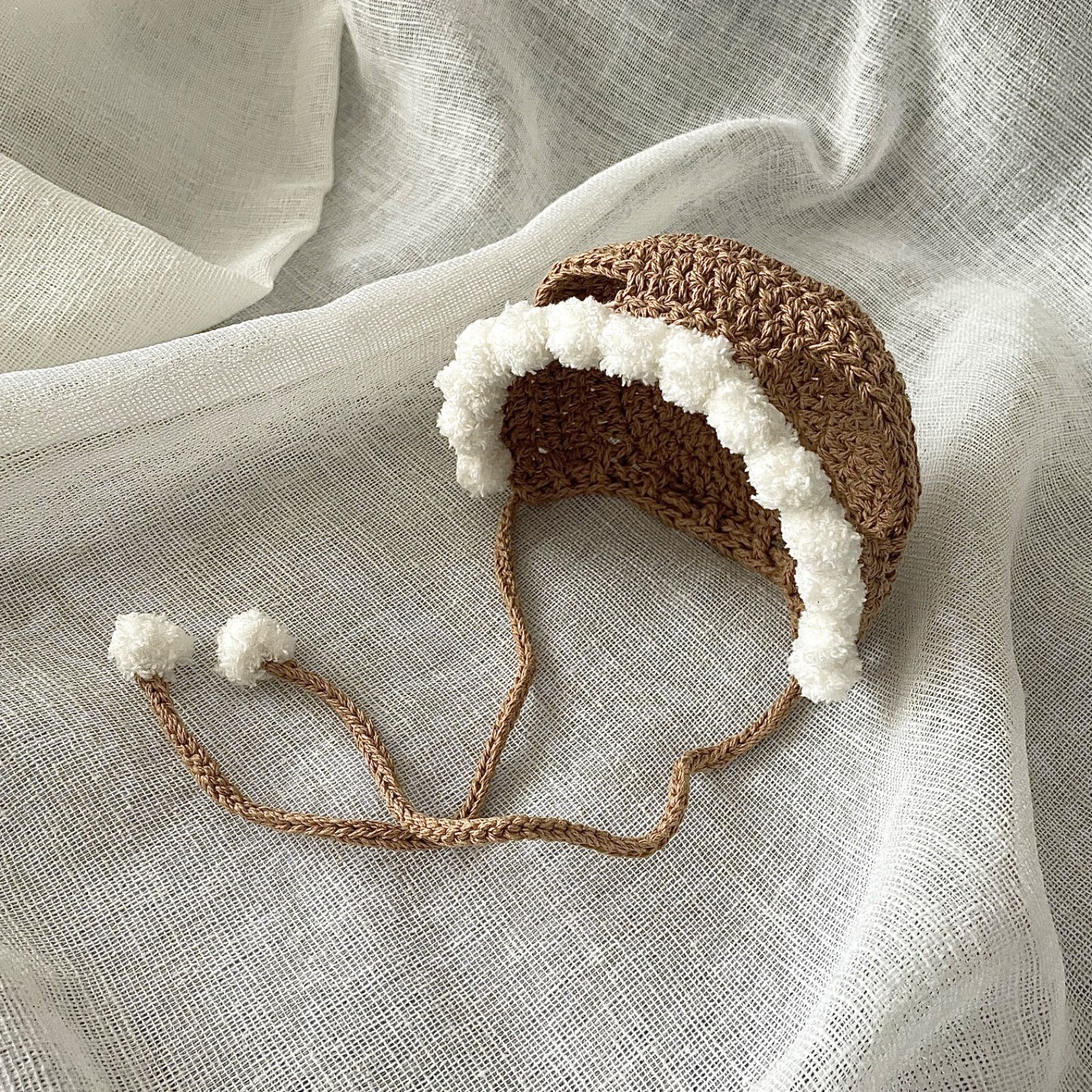  オーダー ぬいぐるみ用 耳だしBONボンネット ぬい服 着せ替え服 アウトフィット ぬいぐるみ 人形 置物