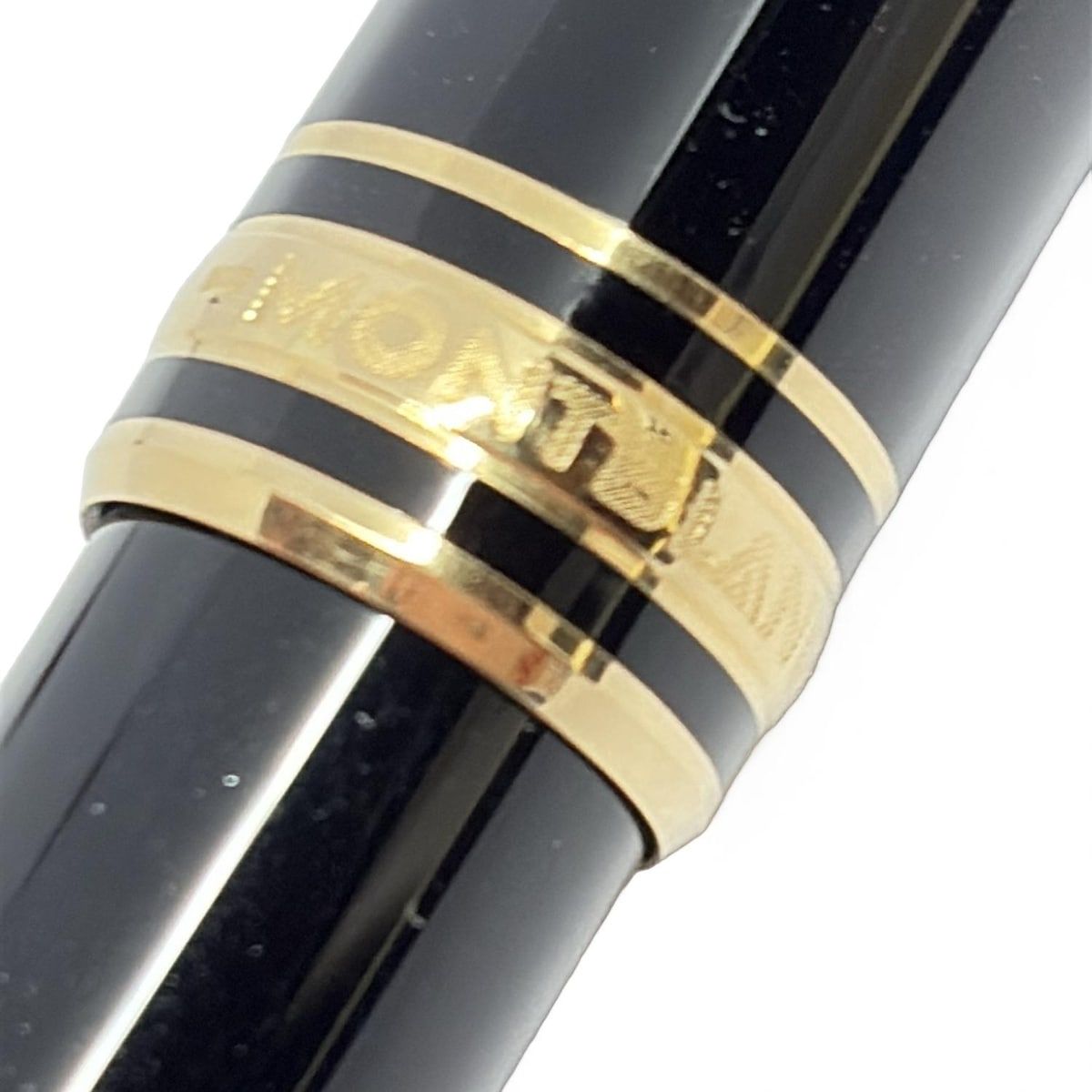 モンブラン ペン マイスターシュテュック 黒×ゴールド ボールペン インクあり黒 ×1点＆シャープペン×1点 セット