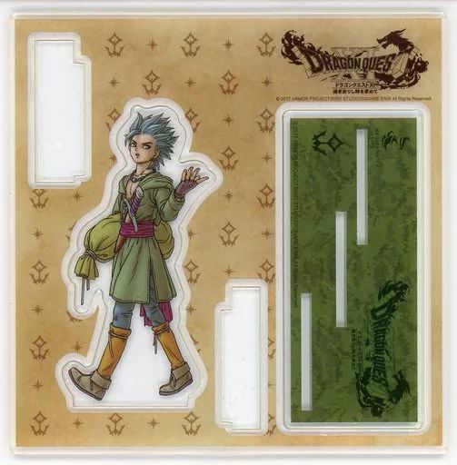 ドラゴンクエストXI アクリルスタンド 主人公 カミュ 中古】アクリルスタンド・アクリルパネル カミュ アクリルスタンド